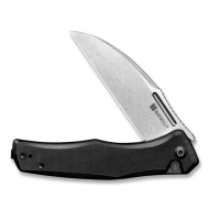 Купить Складной нож SENCUT Watauga D2 Steel Stonewashed Handle G10 Black арт. S21011-1